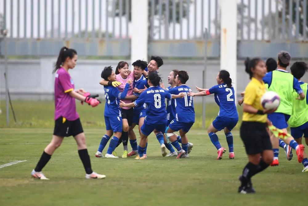 Niềm vui của Than KSVN khi lên ngôi ở Cúp quốc gia nữ 2023