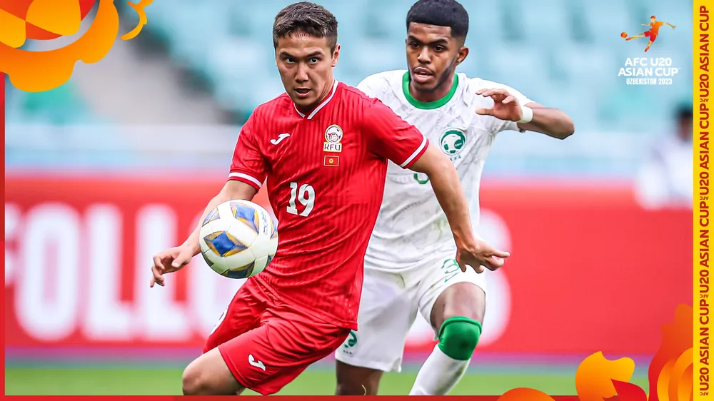 U20 Saudi Arabia (áo trắng) có 3 điểm ở trận ra quân vòng chung kết Giải U20 châu Á 2023 U20 Saudi Arabia (áo trắng) có 3 điểm ở trận ra quân vòng chung kết Giải U20 châu Á 2023