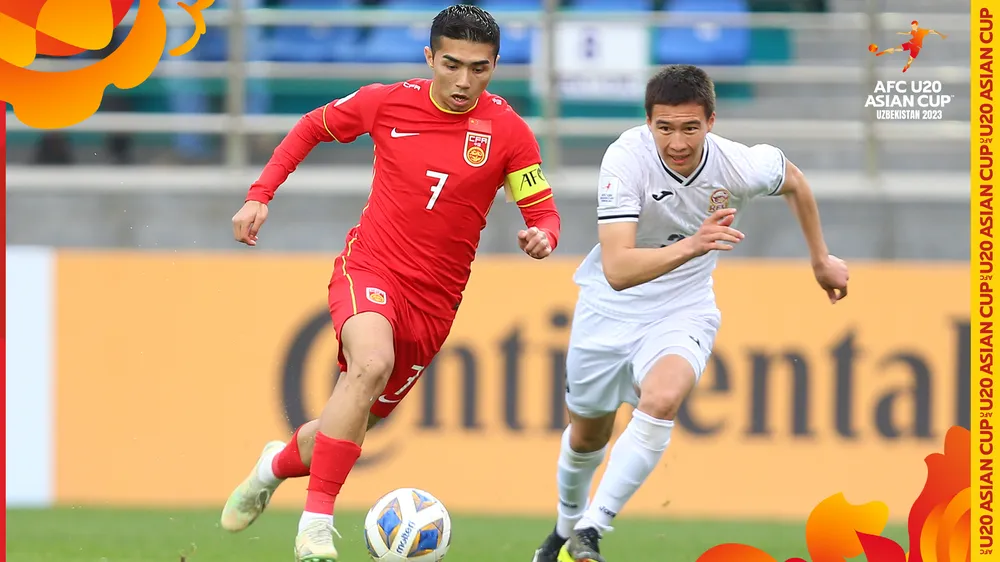 U20 Trung Quốc nối gót U20 Nhật Bản để giành vé vào tứ kết. ẢNH: AFC