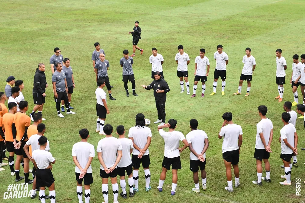 U23 Indonesia của HLV Indra Sjafri sẽ tập luyện song song cùng đợt hội quân của đội tuyển quốc gia Indonesia.