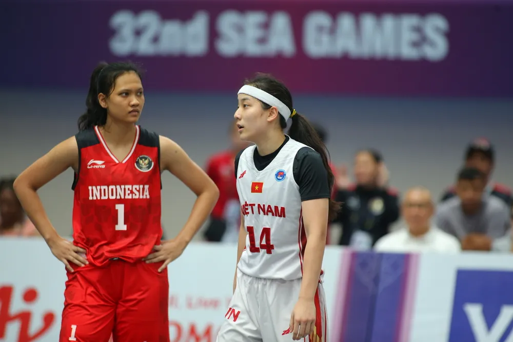 Các cô gái Việt Nam đã nhập cuộc không tốt so với đối thủ Indonesia
