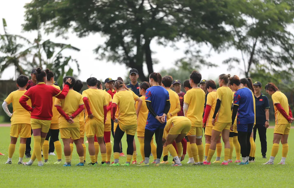 Đội tuyển nữ Việt Nam đang hướng đến tấm huy chương vàng SEA Games thứ 4 liên tiếp Đội tuyển nữ Việt Nam đang hướng đến tấm huy chương vàng SEA Games thứ 4 liên tiếp