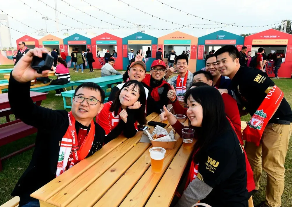 Fan Zone chính là điểm hẹn dành cho người hâm mộ trên toàn thế giới.
