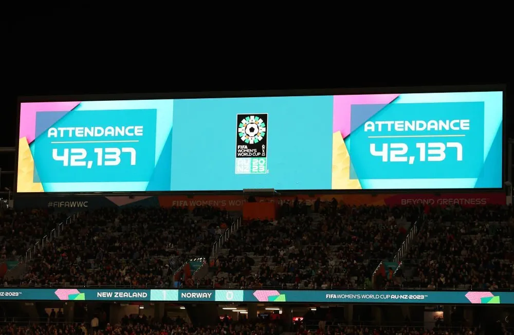 Trận khai mạc World Cup nữ 2023 giữa New Zealand và Na Uy đón số lượng người đến sân đông nhất lịch sử bóng đá New Zealand.