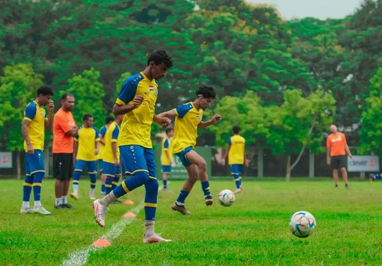 U23 Yemen trải qua buổi tập đầu tiên ở Phú Thọ.