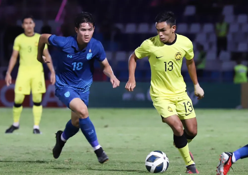 U23 Thái Lan và U23 Malaysia cùng đoạt vé dự vòng chung kết Giải U23 châu Á 2024.