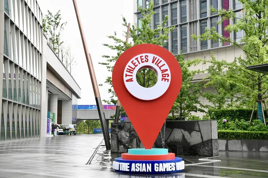 Làng ASIAD 19 hướng đến việc bảo vệ môi trường.