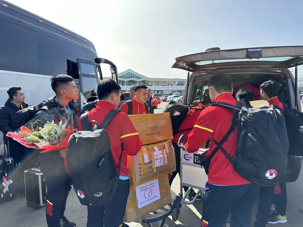 Đội tuyển futsal Việt Nam sẽ có buổi tập nhẹ ở ngày đầu tiên tại Mông Cổ.