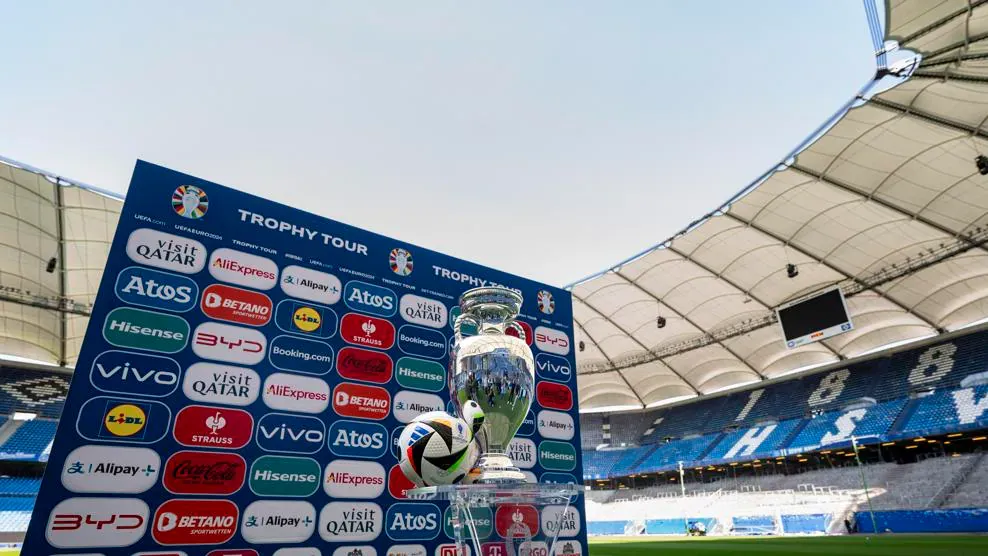 EURO 2024 thu hút nhiều nhãn hàng tài trợ nổi tiếng trên thế giới đồng hành. ẢNH: UEFA 