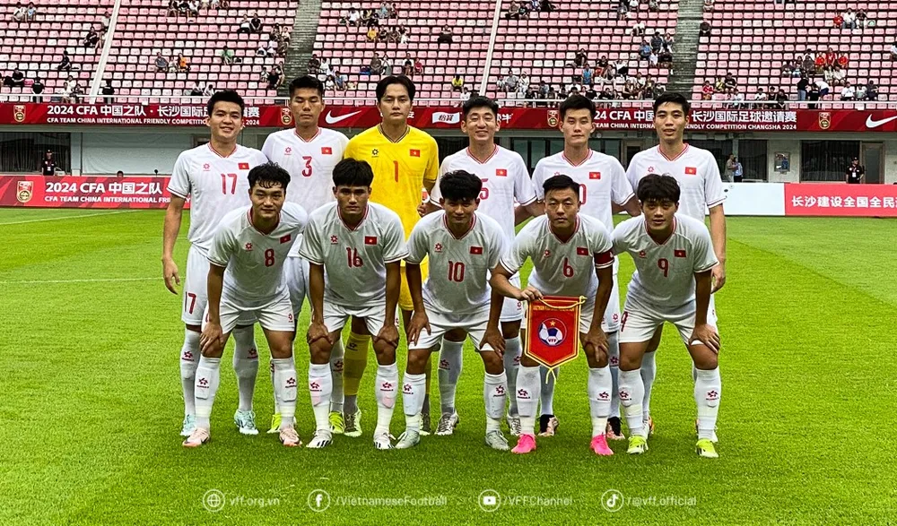 U22 Việt Nam giành được một chiến thắng tại Giải giao hữu tổ chức ở Trung Quốc. 