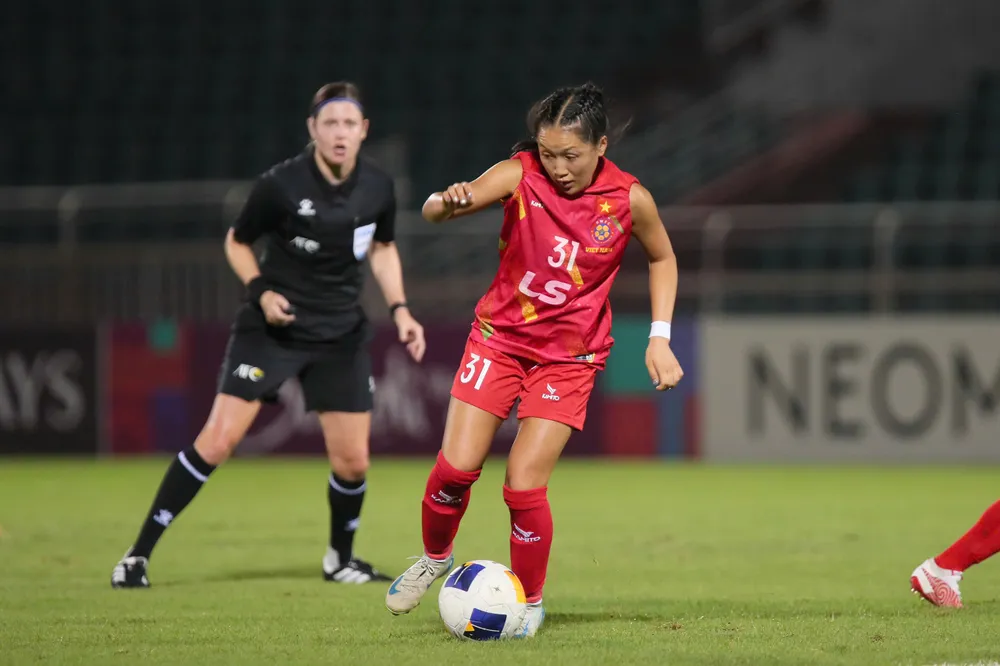 Cầu thủ Việt kiều Ashley Tram Anh sắp ra mắt Cúp quốc gia nữ Việt Nam. ẢNH: DŨNG PHƯƠNG