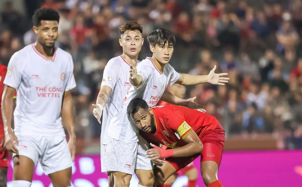 Viettel FC thể hiện sự hụt hơi trong giai đoạn nước rút của V-League 2024-2025. 