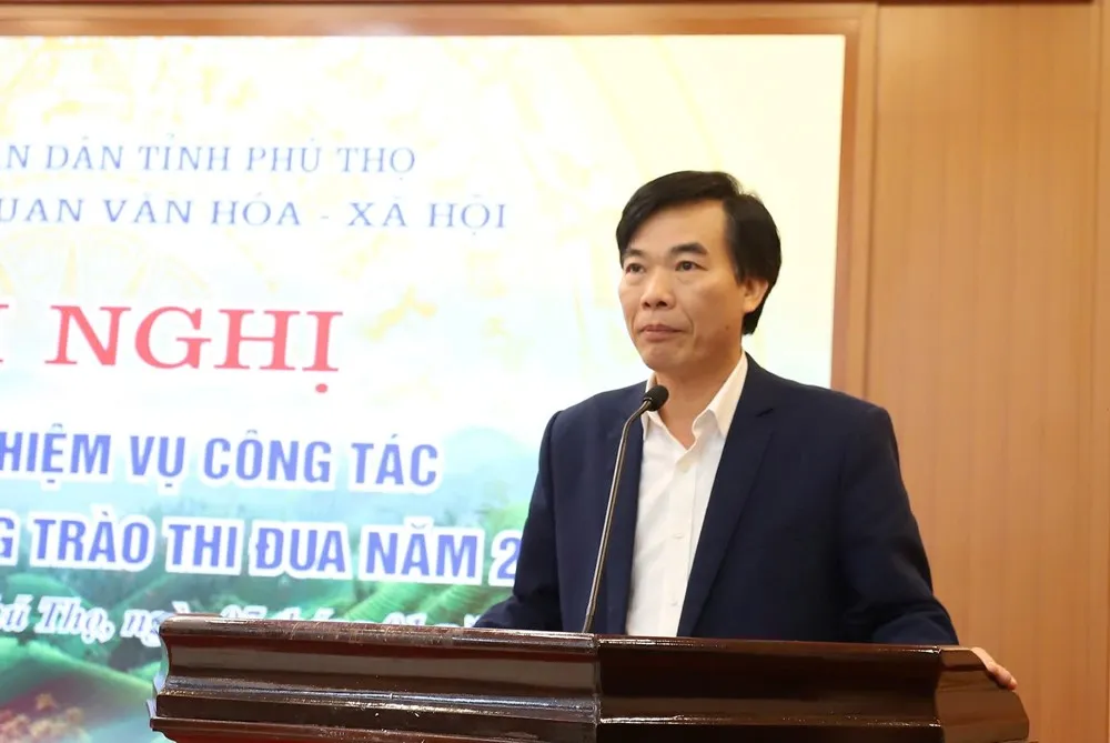 Ông Nguyễn Đắc Thủy, Giám đốc Sở Văn hóa, Thể thao và Du lịch tỉnh Phú Thọ