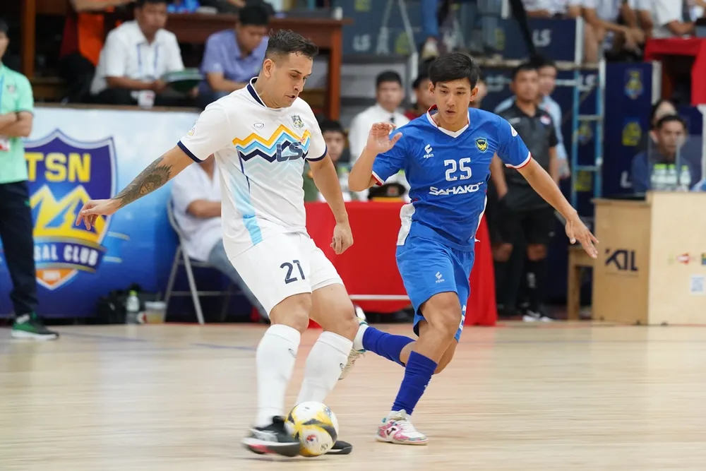 Thái Sơn Nam TPHCM và Sahako FC vẫn là hai lá cờ đầu của futsal TPHCM. ẢNH: ANH TRẦN 