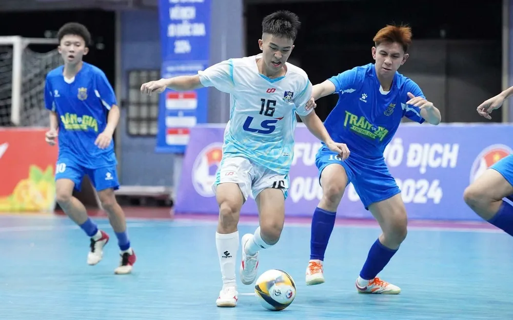 TPHCM tiếp tục đăng cai Giải Futsal U20 quốc gia. ẢNH: TÂM HÀ 