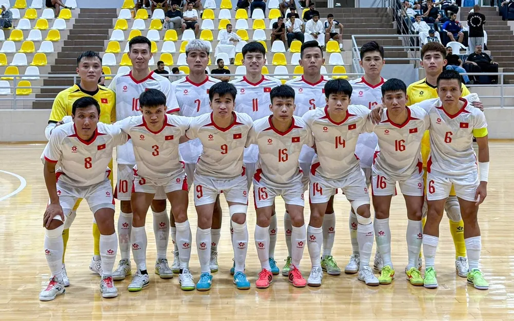 Đội tuyển futsal Việt Nam kết thúc giai đoạn chuẩn bị cho vòng loại Giải futsal châu Á 2026. ẢNH: ANH TRẦN 