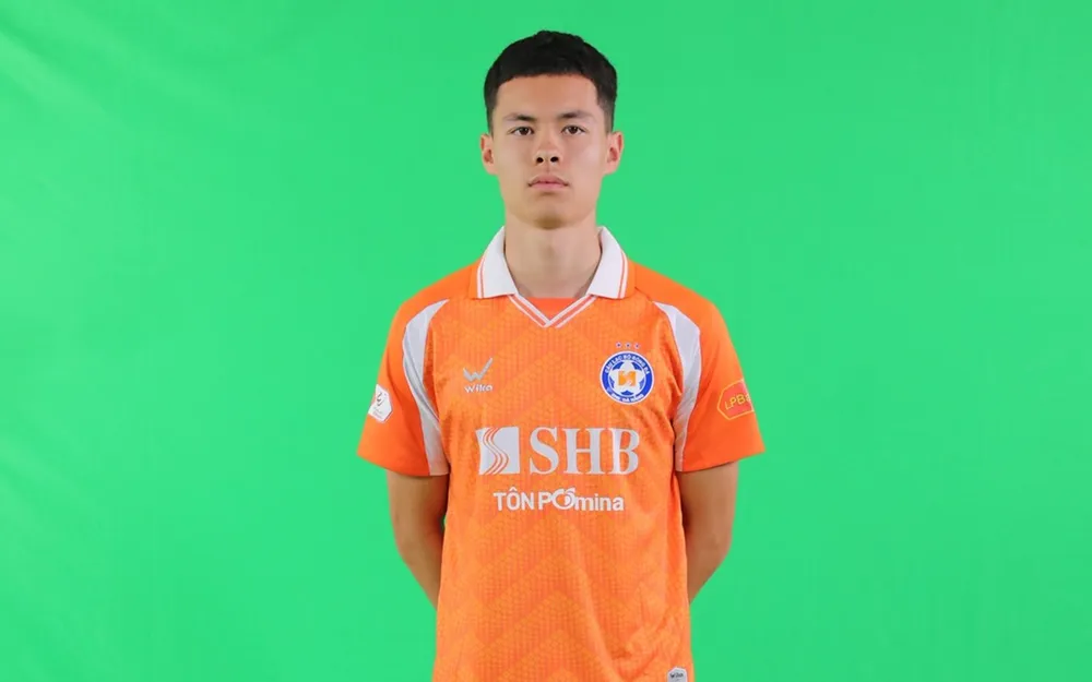 Tiền vệ Việt kiều Nga Nguyễn Vadim là tân binh của U23 Việt Nam. ẢNH: FBNV 