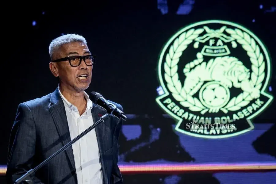 Ông Datuk Yusoff Mahadi, Quyền Chủ tịch Liên đoàn Bóng đá Malaysia. ẢNH: FAM