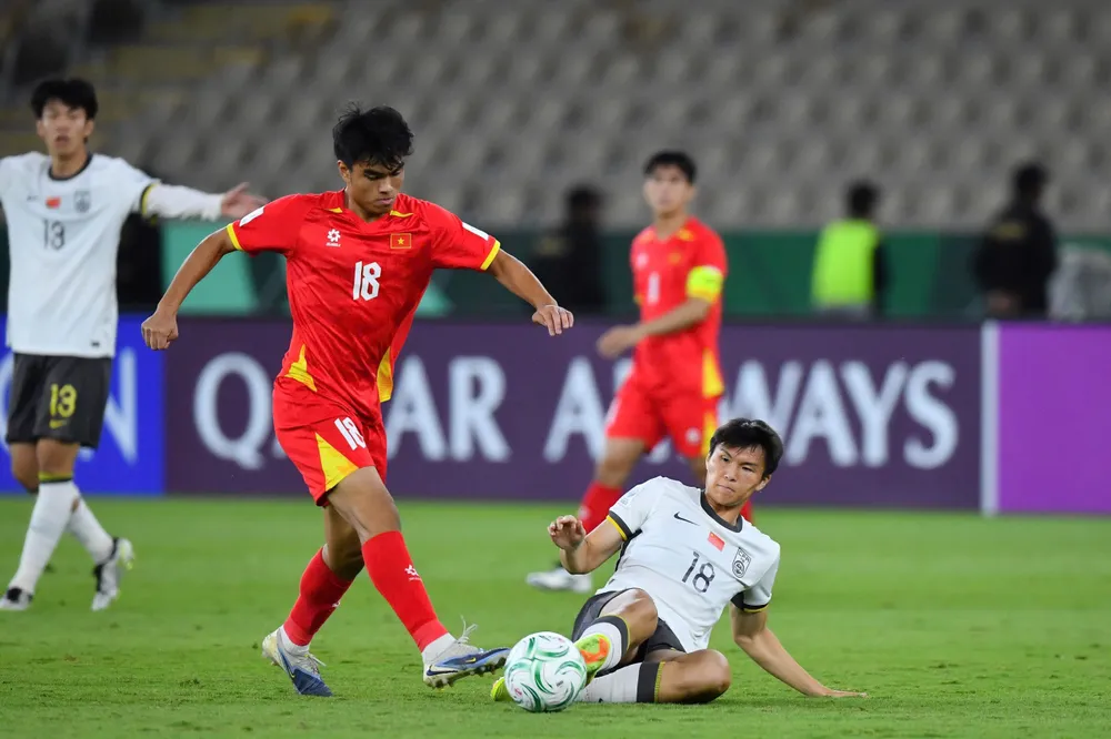 U23 Việt Nam đón nhận thất bại tiếc nuối tại trận bán kết U23 châu Á 2026. ẢNH: AFC 