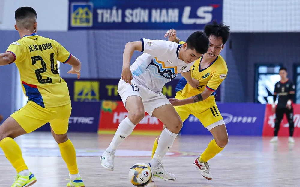 Thái Sơn Nam TPHCM và Sahako FC đăng ký chung sân nhà tại Giải futsal VĐQG 2026. ẢNH: ANH TRẦN 