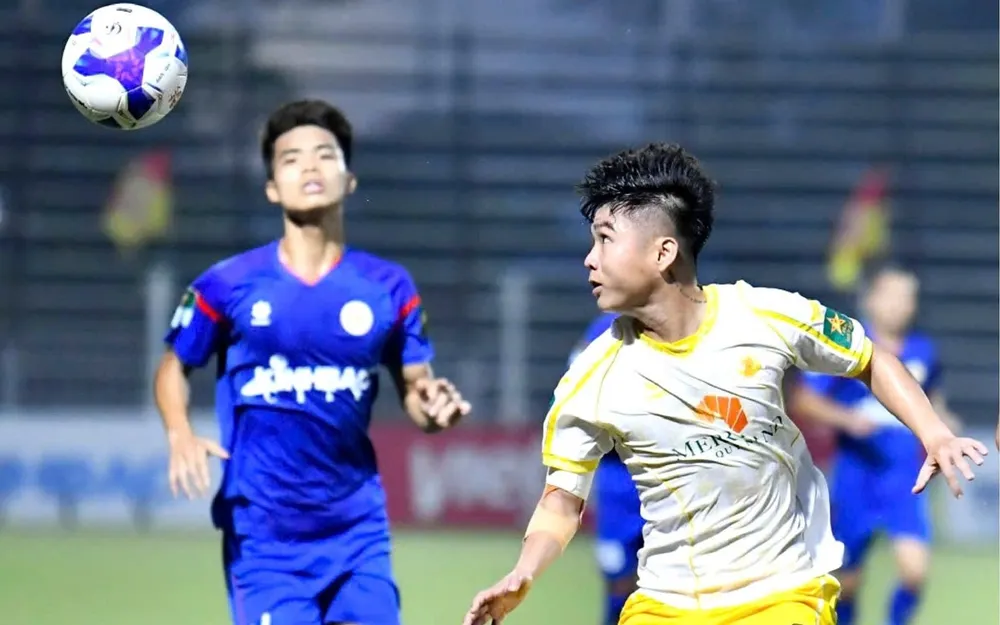 Quy Nhơn United bị Trẻ PVF-CAND cầm hòa