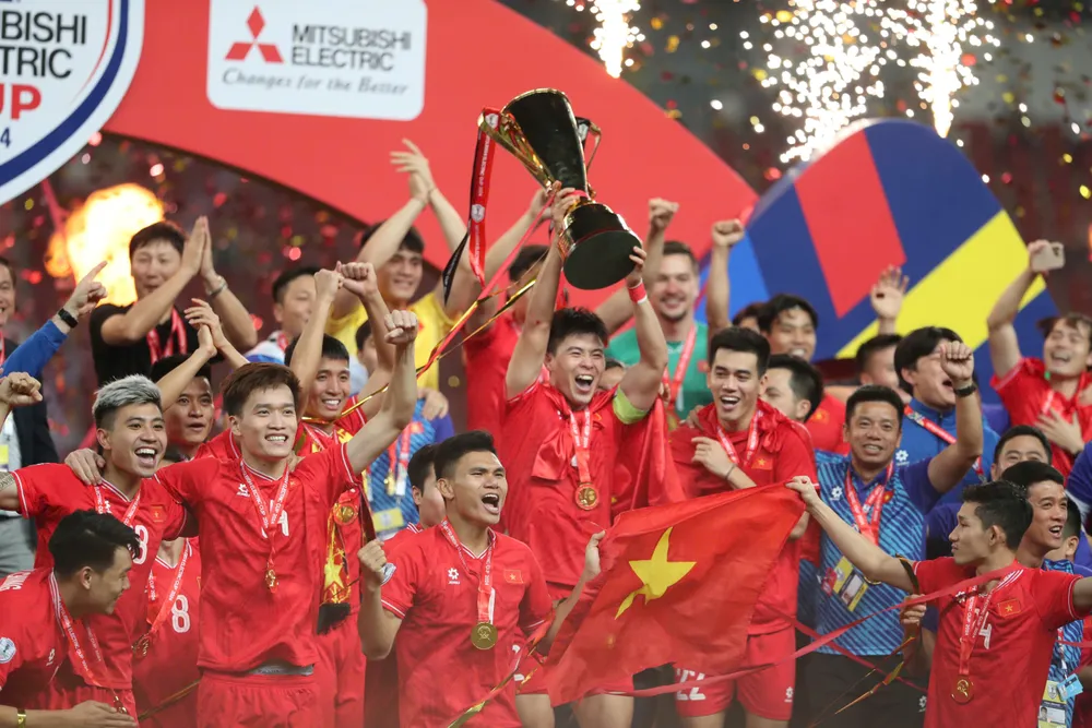Đội tuyển Việt Nam khả năng gặp Thái Lan, Indonesia tại FIFA ASEAN Cup 2026. ẢNH: HẢI HOÀNG 