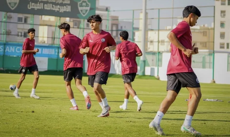U17 Yemen đã có 2 tuần tập luyện tại Saudi Arabia. ẢNH: YFC 