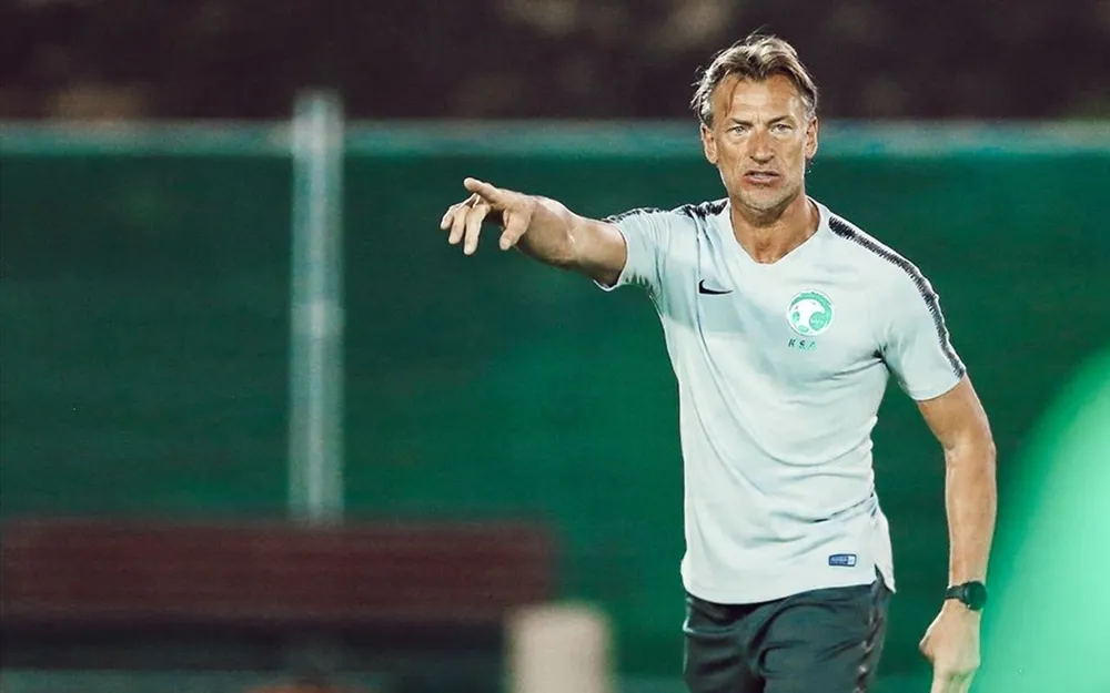 HLV Herve Renard thời điểm dẫn dắt Saudi Arabia