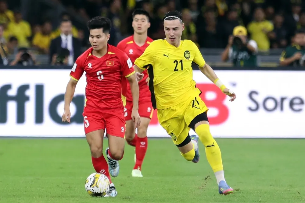 Đội tuyển Việt Nam sẽ thi đấu trên sân Kuala Lumpur tại bán kết lượt đi ASEAN Cup 2026. ẢNH: ANH KHOA 