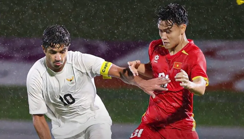 U23 Việt Nam chia điểm ở trận ra quân ASIAD 2026. ẢNH: NHẬT ĐOÀN 