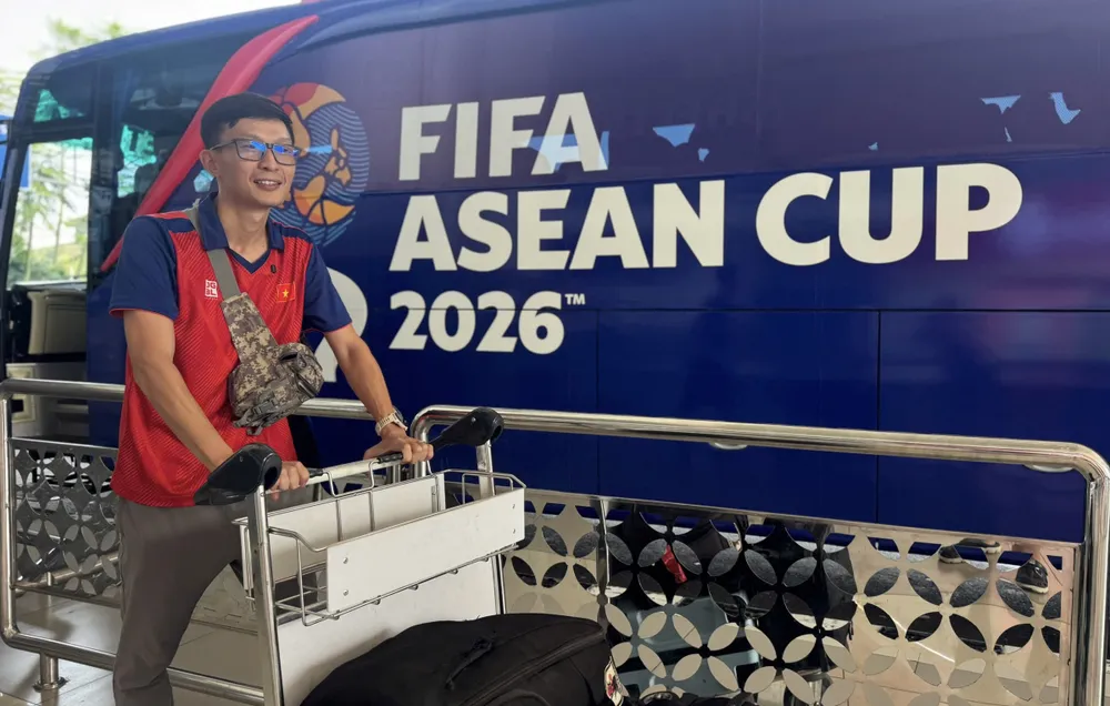 Không khí FIFA ASEAN Cup 2026 đang lan toả tại thủ đô Jakatar (Indonesia). ẢNH: HỮU THÀNH