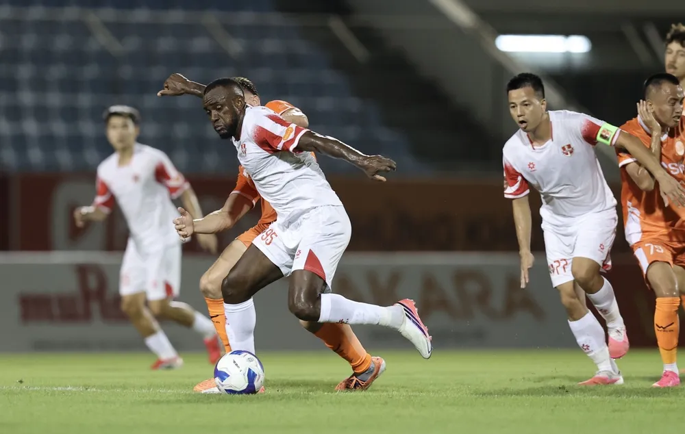 Hàng công của Hải Phòng đang mạnh thứ 2 tại V-League 2026-2027. ẢNH: VPF