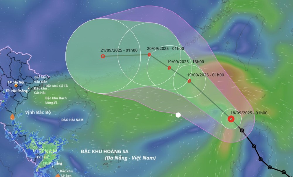 热带低气压进入东海，今天可能形成8号台风 。