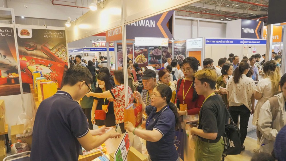 大发食品公司每年都参加越南国际烘焙展。