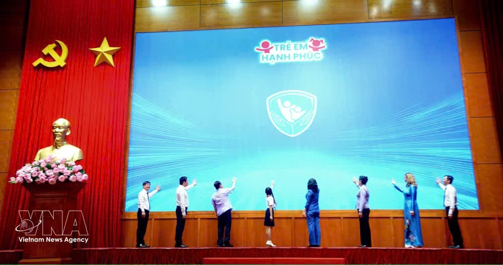 越南国家副主席武氏映春出席2026年儿童行动月启动仪式。