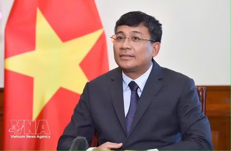 越南外交部常务副部长阮明宇。