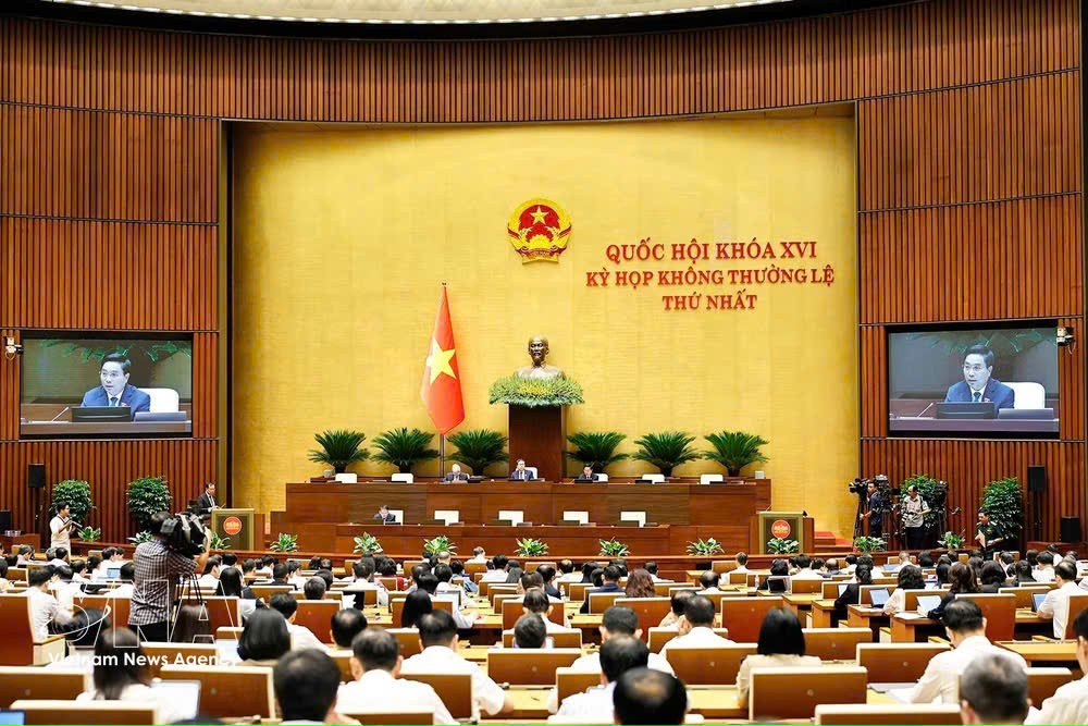 会议现场。图自越通社