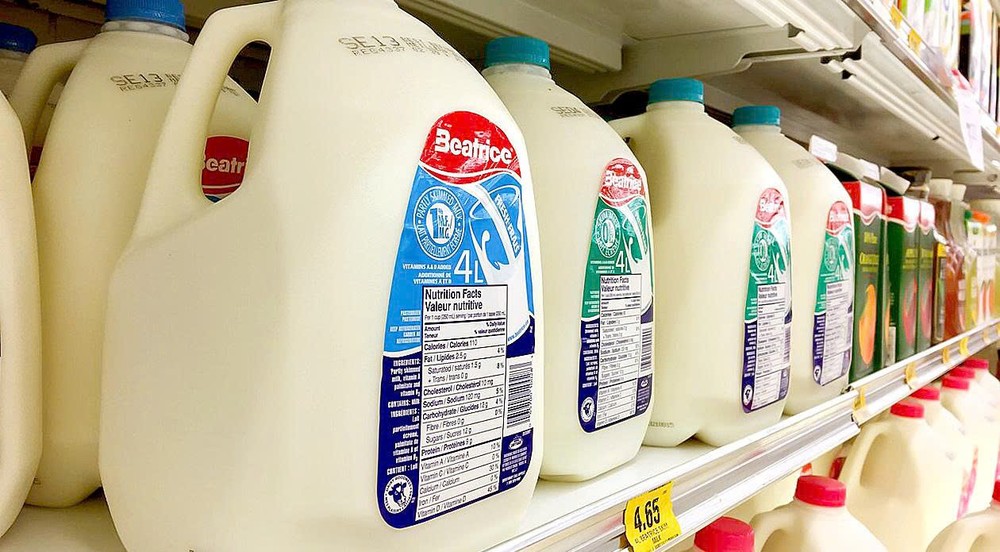 加拿大部分乳制品被列入此次美国禁止进口的商品清单。图：CBC