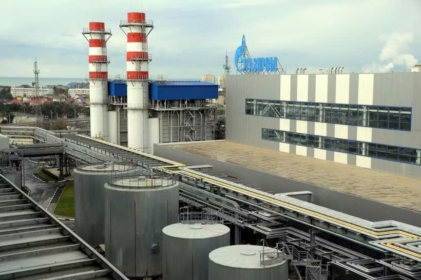 位于俄罗斯索契的俄罗斯天然气工业股份公司（Gazprom）旗下的一家热电厂。图自法新社/越通社