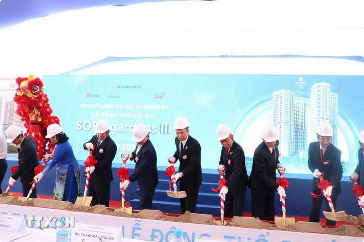 SORA gardens III高层住宅项目动工仪式。
