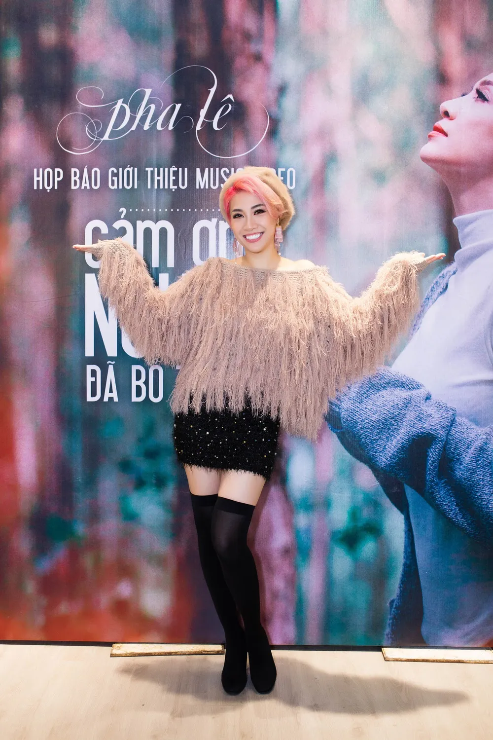 Bất chấp mưa gió, dàn sao Việt vẫn tới chúc mừng Pha Lê ra mắt MV mới ảnh 1