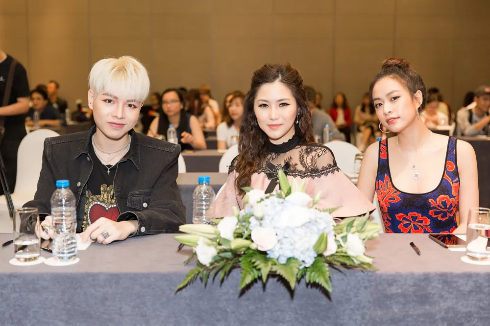 Hoàng Thùy Linh, Đức Phúc lần đầu ngồi ghế giám khảo cuộc thi âm nhạc ảnh 1