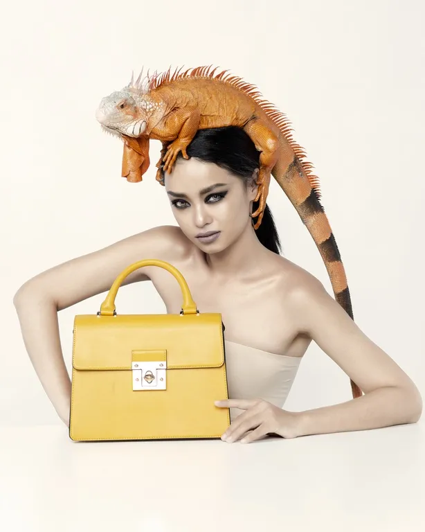 Ngắm bộ ảnh ấn tượng top 10 The Face Vietnam 2018 chụp cùng bò sát ảnh 4