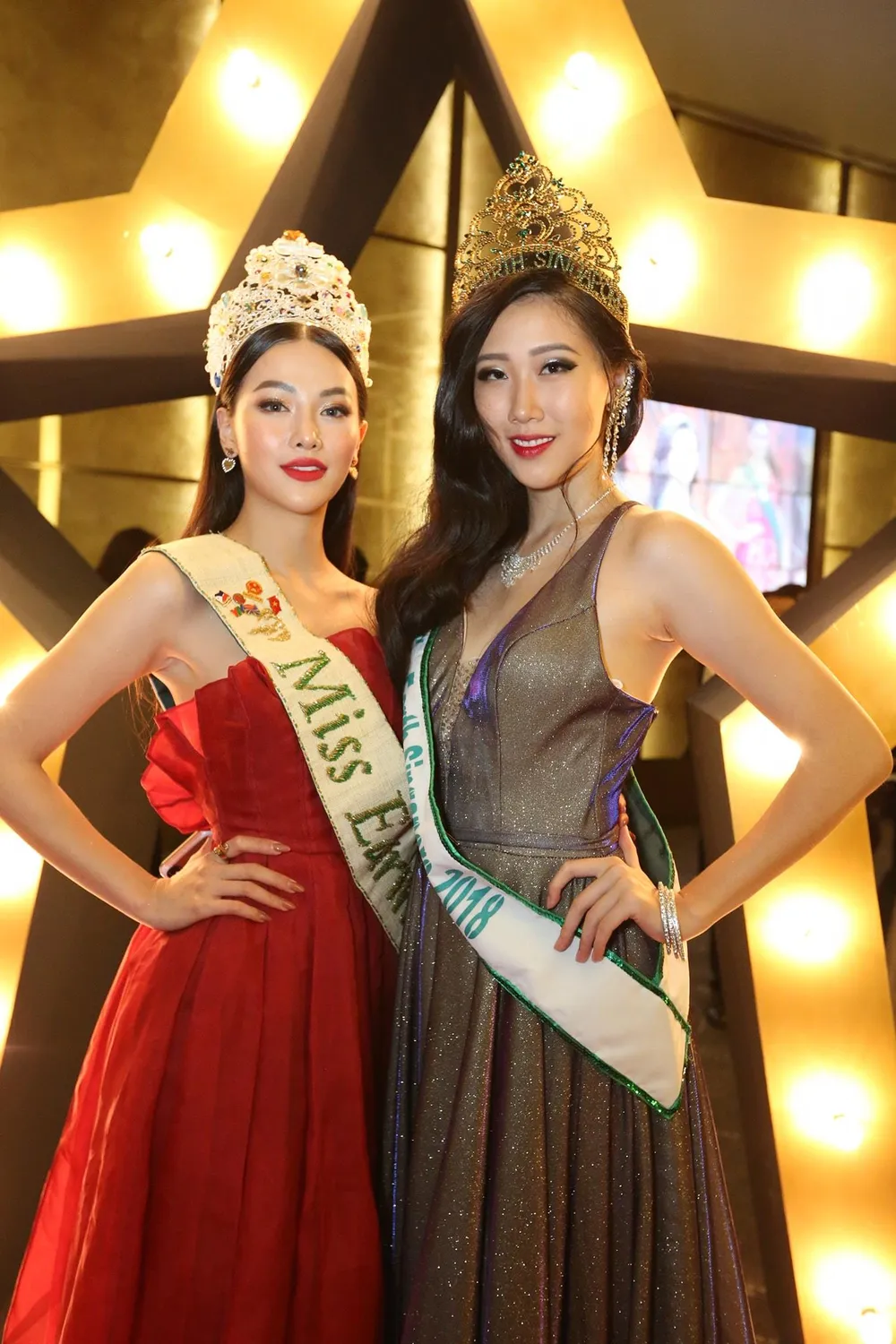 Phương Khánh xuất hiện quyến rũ tại đêm chung kết Miss Earth Singapore 2019 ảnh 2