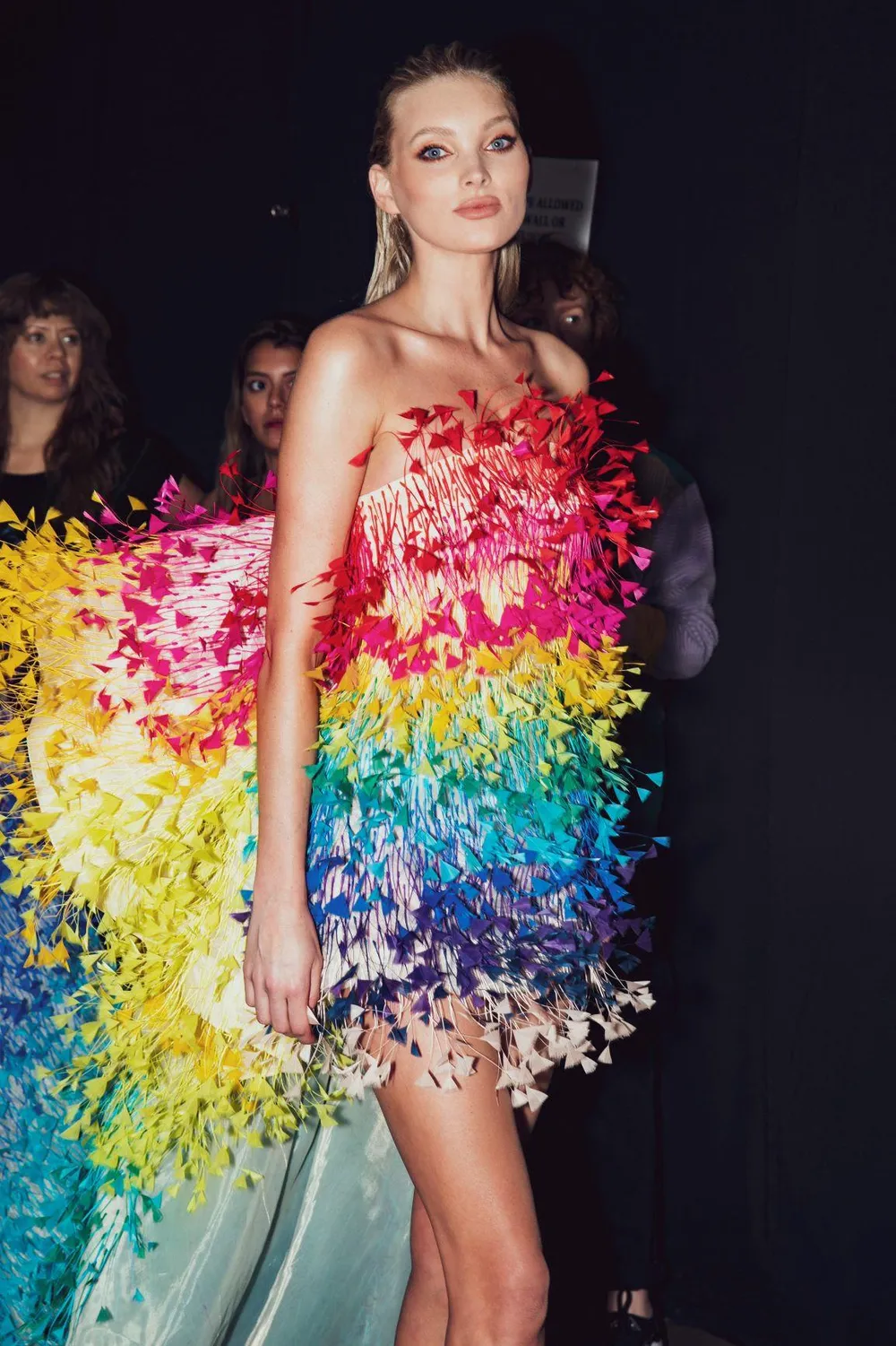 Elsa Hosk đảm nhiệm First Face và Vedette tại show Công Trí Xuân Hè 2020 ảnh 3