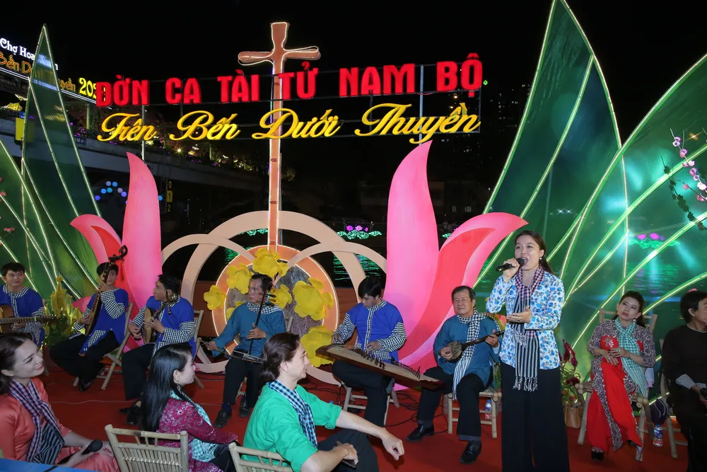 Khai mạc chợ hoa xuân “Trên bến dưới thuyền” Tết Nhâm Dần 2022 ảnh 5