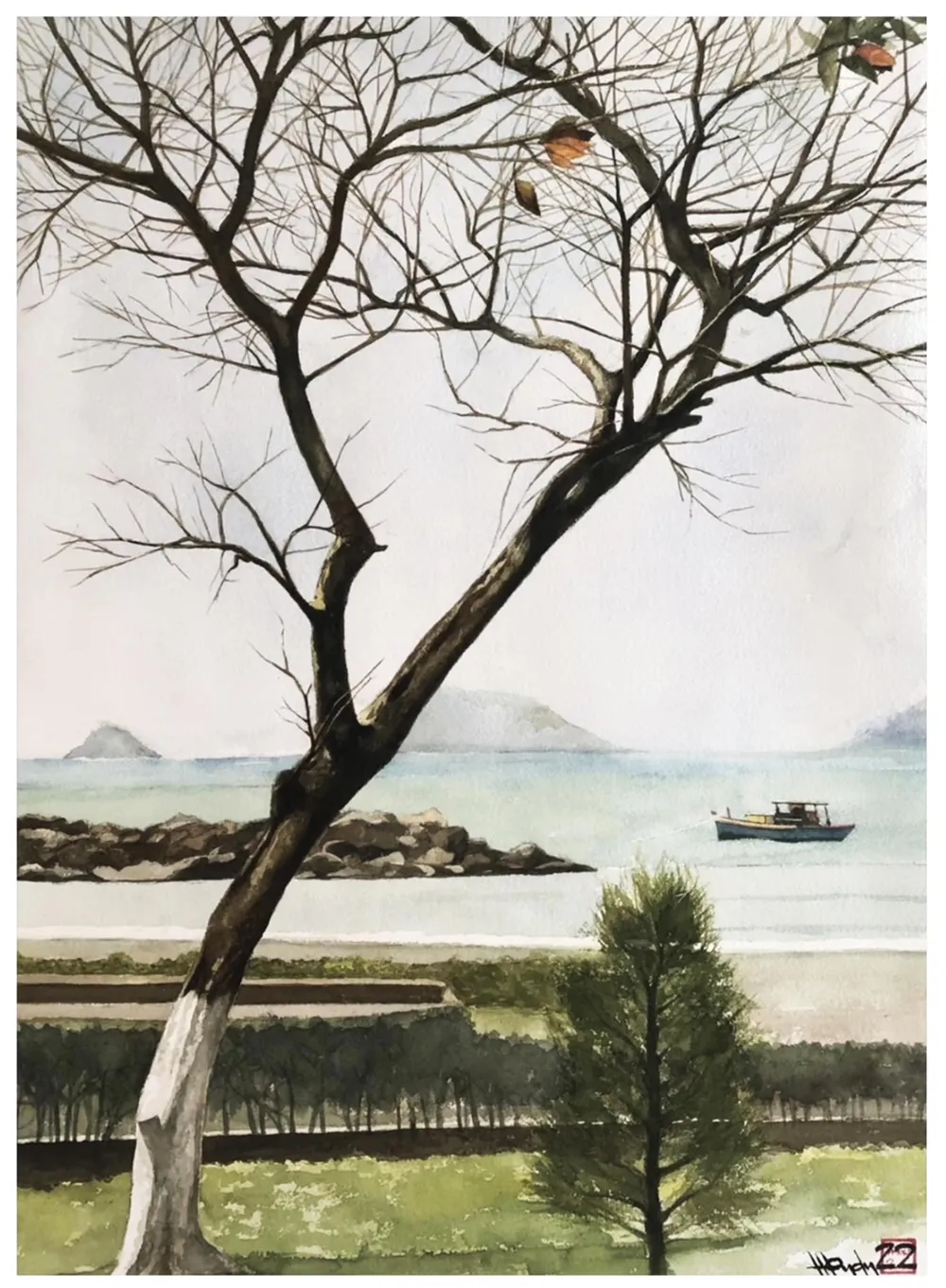 Tác phẩm "Cuối thu"