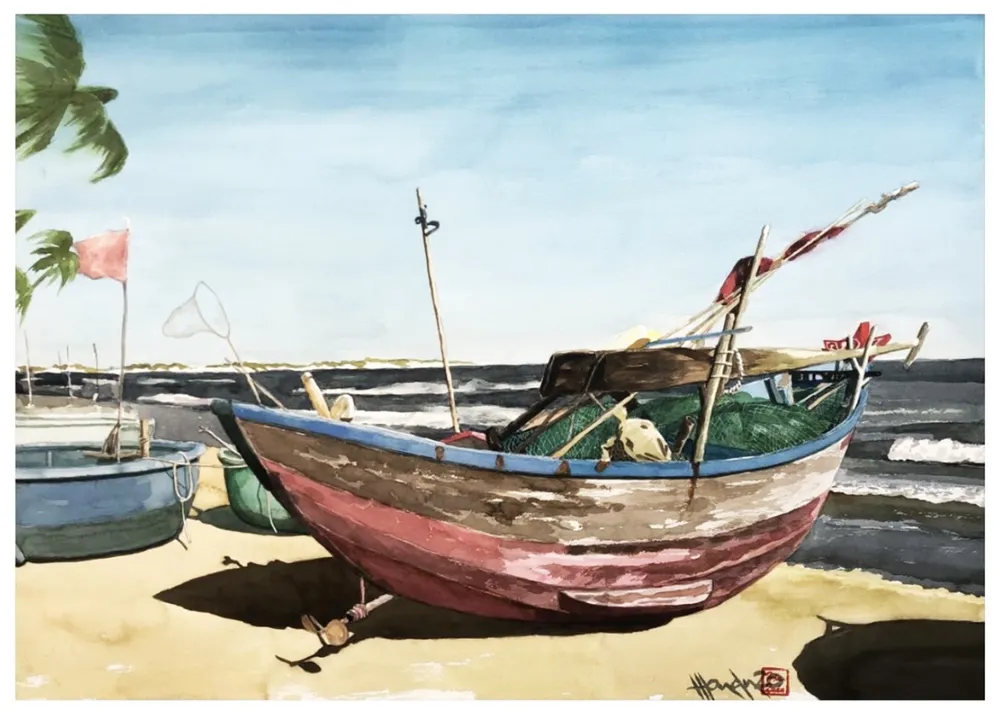 Tác phẩm "Nghỉ ngơi"