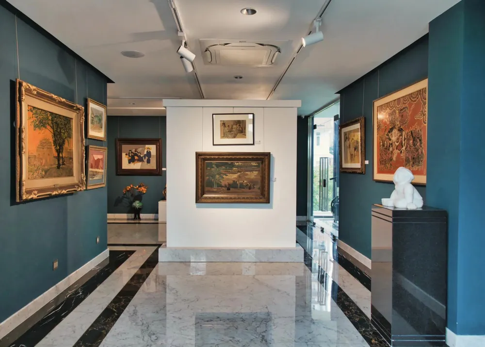 Một góc không gian bảo tàng