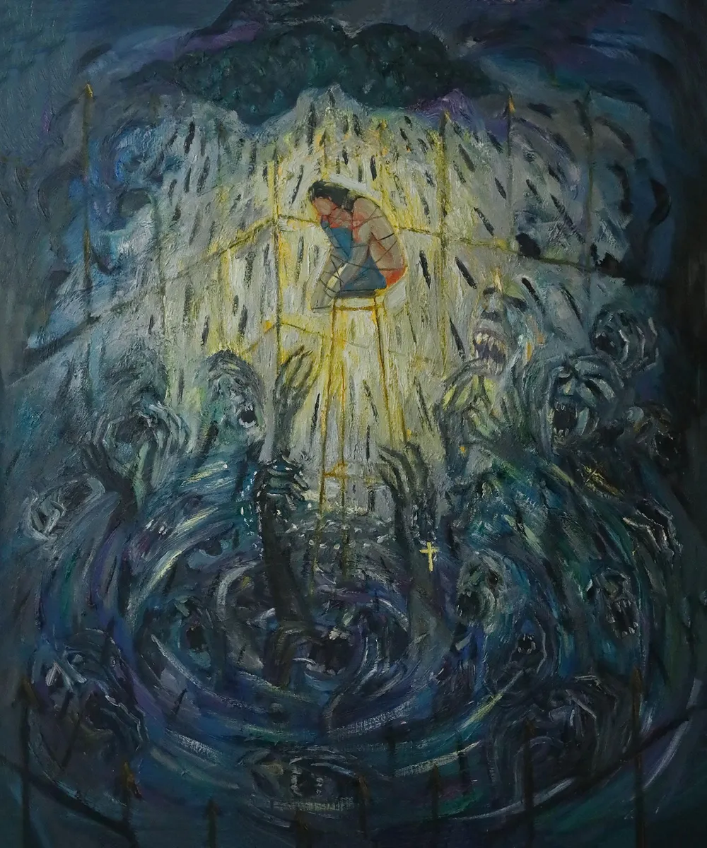 Tác phẩm trưng bày trong triển lãm